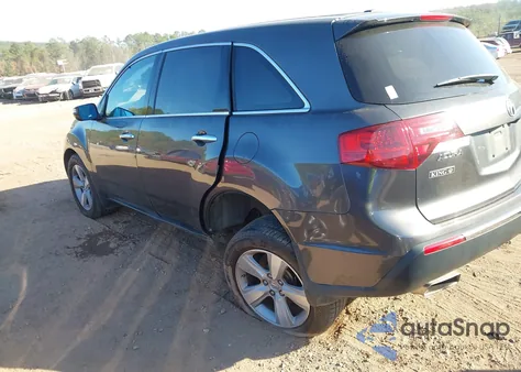 2011 Acura Mdx Technology Package z USA, uszkodzony, nr VIN 2HNYD2H62BH534492